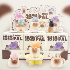 Creative Cat PAL Crystal Mini Surprise Blind Box Cute Desktop Ornament Toy ZZrs