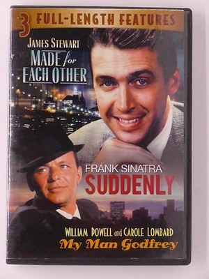 Made for Each Other - Suddenly - My Man Godfrey (DVD, triple feature) - L01