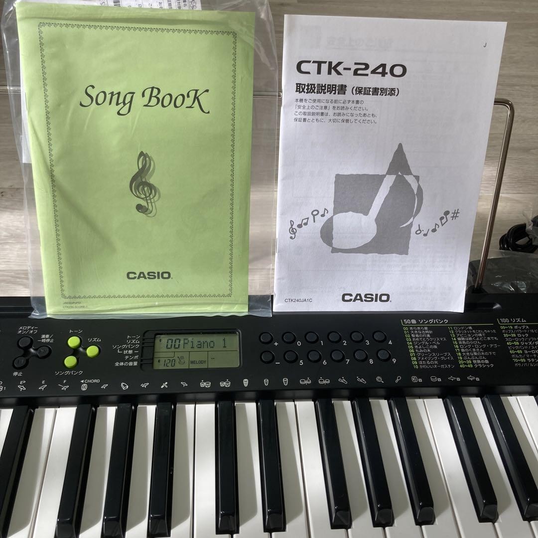 鍵盤楽器 CASIO Casiotone CTK-240 CTK-240 | CASIO