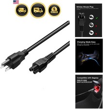 Fast Charging Cable Compatible with Ninebot by Segway MAX G3/G2/G30/G30P/P65/...