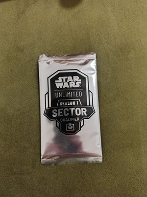 Star Wars Unlimited Season 1 SQ Sector Qualifier Prize Silver Pack SWU Sealed