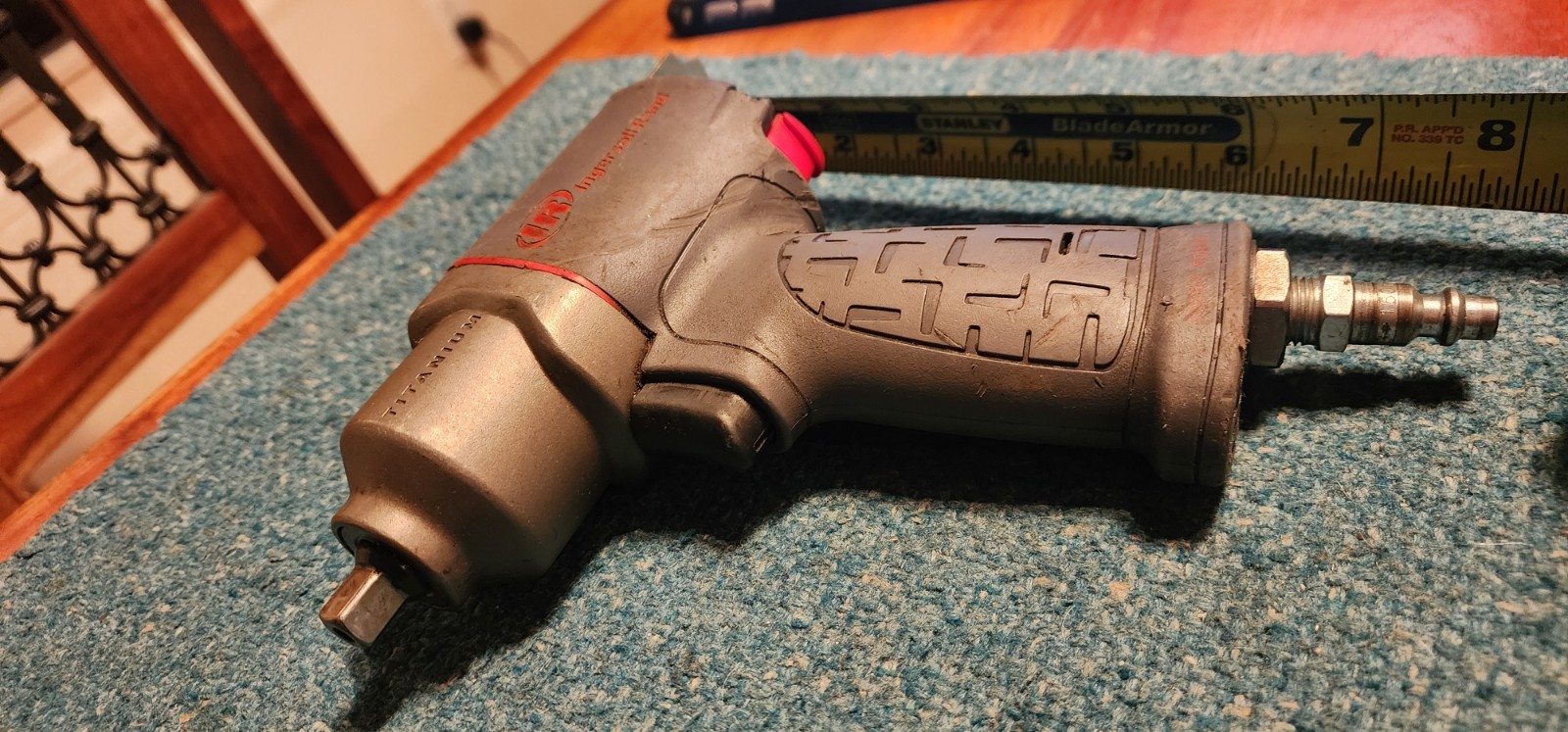 Ingersoll Rand USA 3/8" Drive 2115PTiMax Titanium Air Impact Wrench 15,000 rpm!