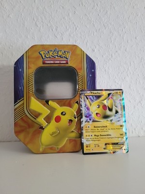 Battle Heart Tin: Pikachu EX Tin-Box Deutsch