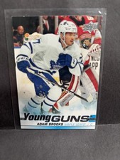 2019 - 20  UD  UPDATE   YOUNG GUNS  ADAM  BROOKS   MAPLE  LEAFS      526