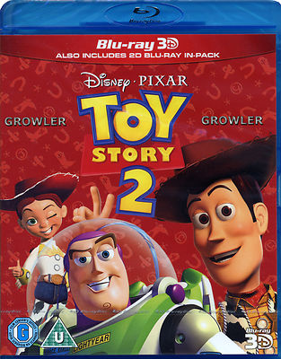 TOY STORY 2 - BLU-RAY 3D - WALT DISNEY PIXAR FILM ANIMATED