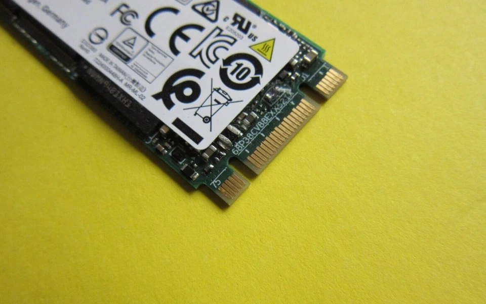 HP CV8-8E128-HP 128GB M.2 2280 SATA PCIe Solid State Drive SSD L15189-001 V881 - Image 4 of 4