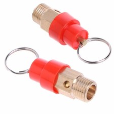2x Sicherheitsventil Kompressorventil Überdruckventil 1/4" für Kompressor