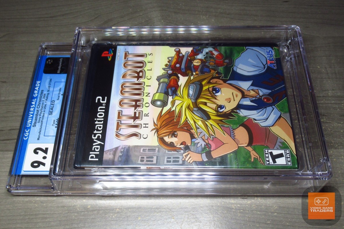 CGC 9.2 A+ - Steambot Chronicles PlayStation 2, PS2 2006 NEW