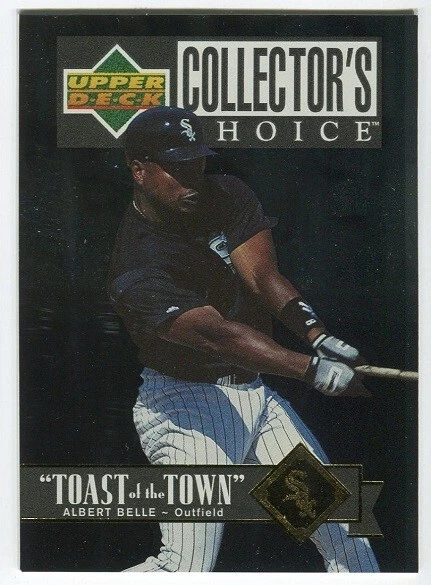 1997 Upper Deck Collector's Choice Toast of the Town Albert Belle #T10 White Sox