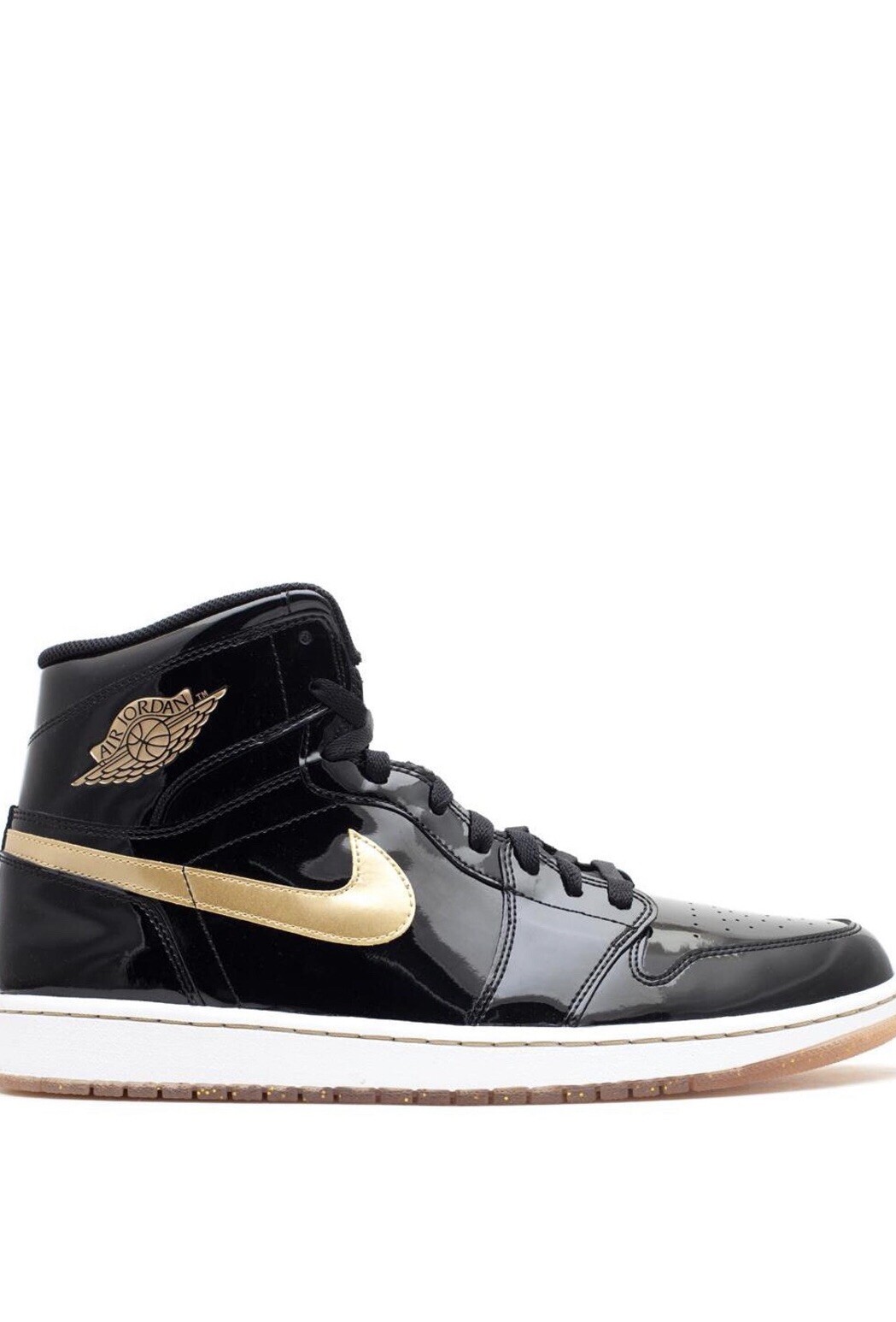 jordan 1 retro black and gold