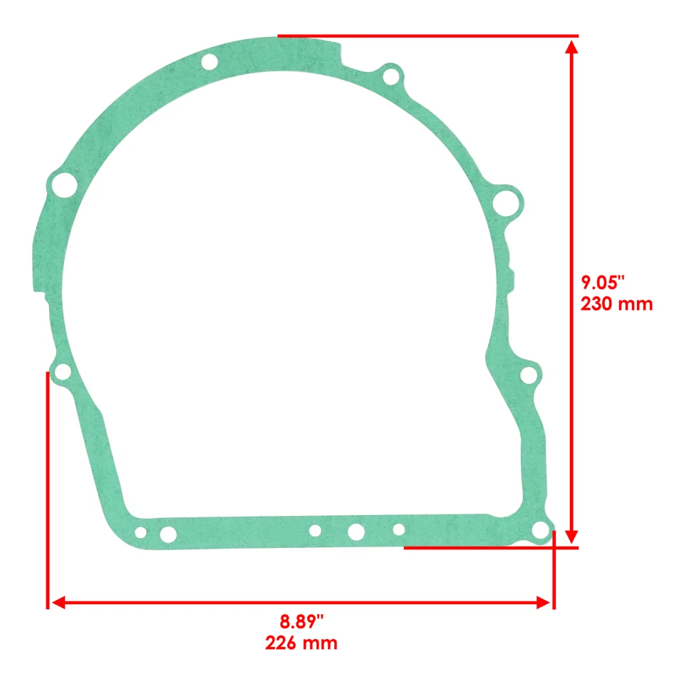 Junta de cubierta de embrague para Yamaha XVZ1300Tf Royal Star 1300 Venture 1999-2009 Foto 2 de 4