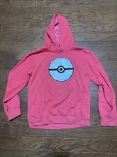 Pok mon Red hoodie Kids Large