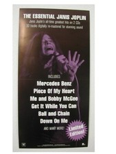 Janis Joplin 2 sided poster Promo