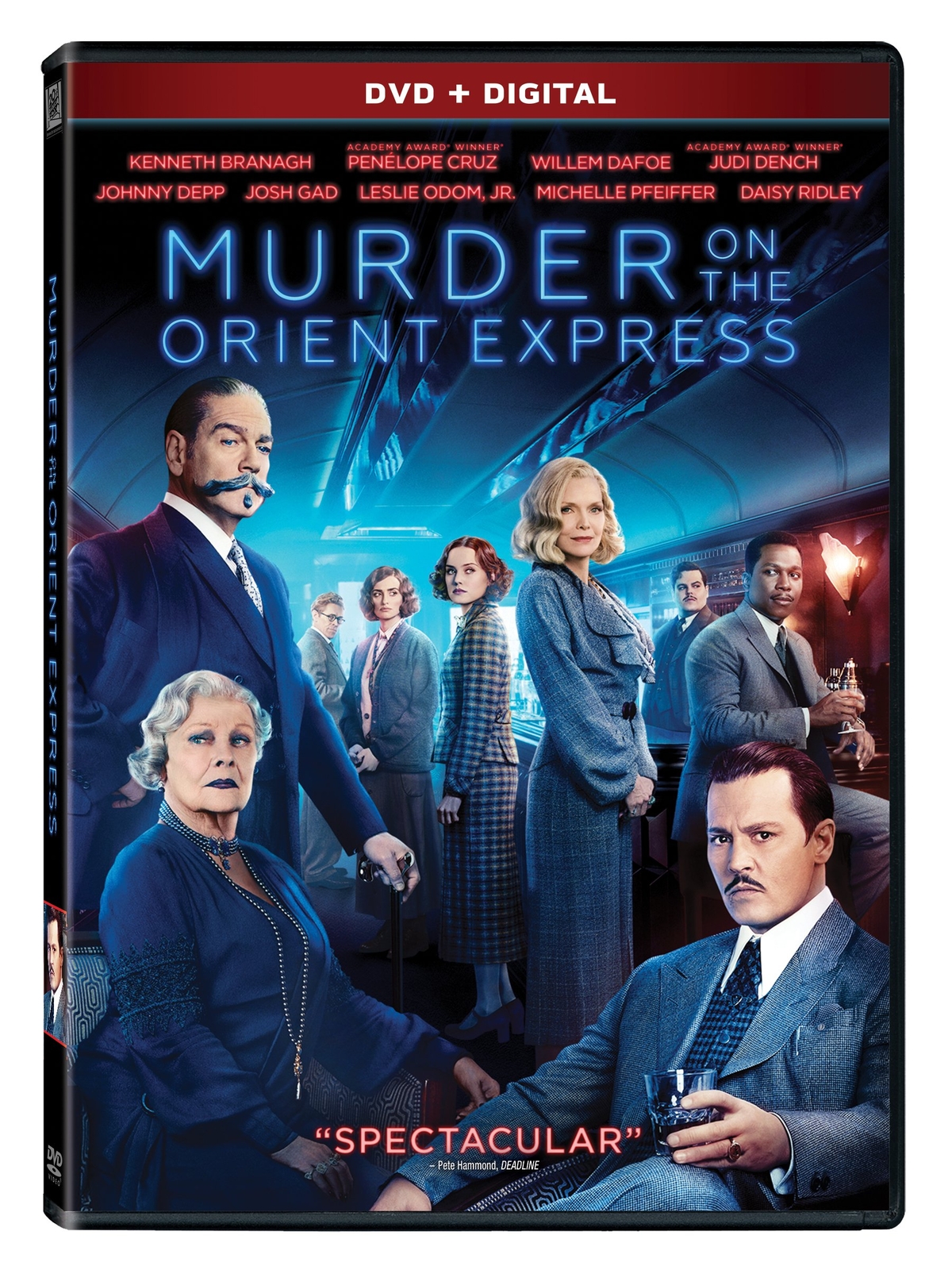 Murder On The Orient Express (DVD) Kenneth Branagh Penelope Cruz Willem Dafoe