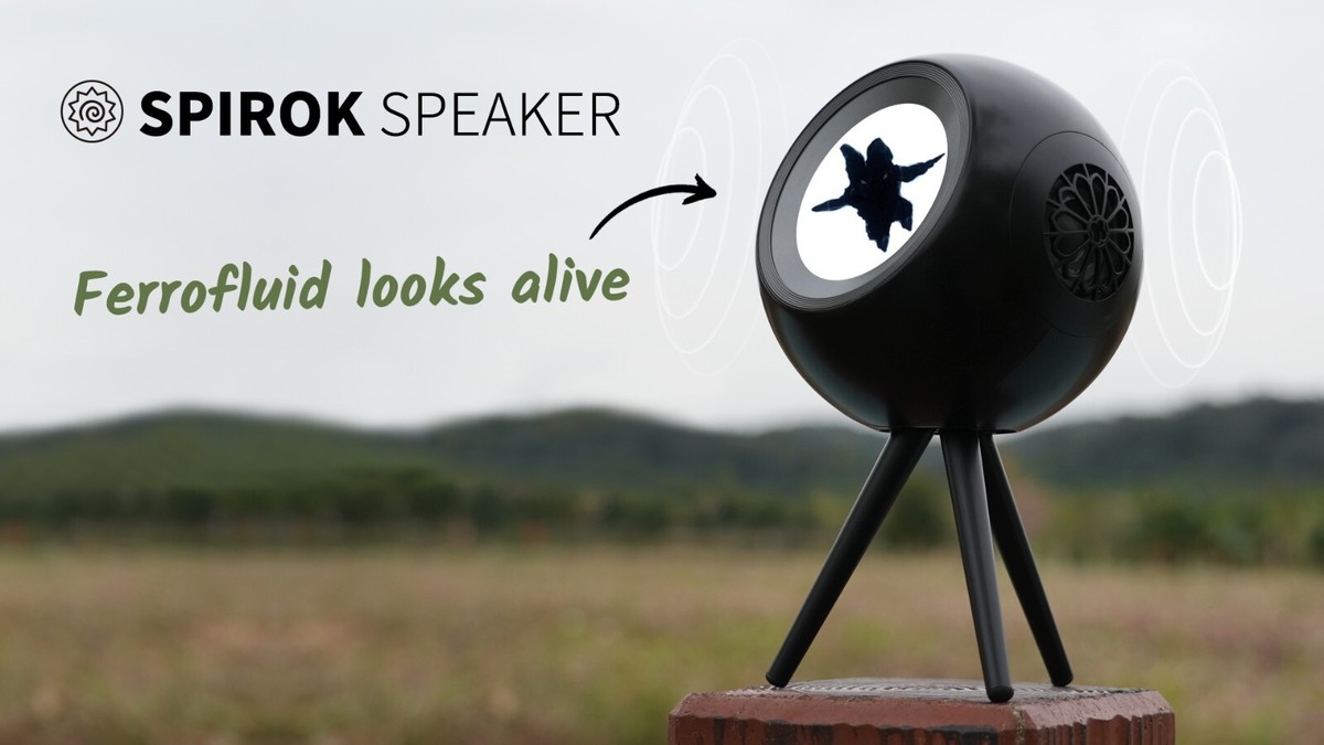 SPIROK STAR Ferrofluid Speaker - Tech Art Bluetooth Speaker