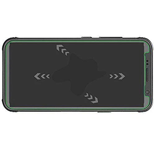 Pack de 3 Protectores de pantalla de vidrio templado para Galaxy S8 Active Foto 2 de 4