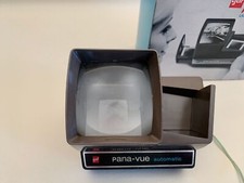 Vintage 1960s GAF Pana-Vue Automatic Lighted 2x Slide Viewer in Original Box