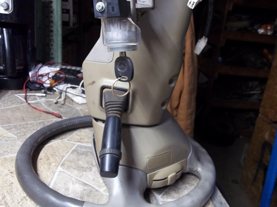 1999-2002 MAZDA MILLENIA ПОЛА ПЕРЕКЛЮЧЕНИЯ РУЛЕВОЙ КОЛОНКИ W КЛЮЧ OEM СЕРЫЙ * БЕЗ СУМКИ * - Изображение 4 из 4