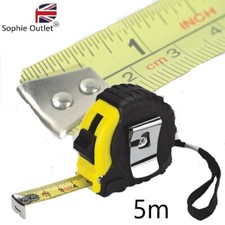 5m DIY Measuring Tape Handy Homes High Quality Equipment Grip lock Belt clip 