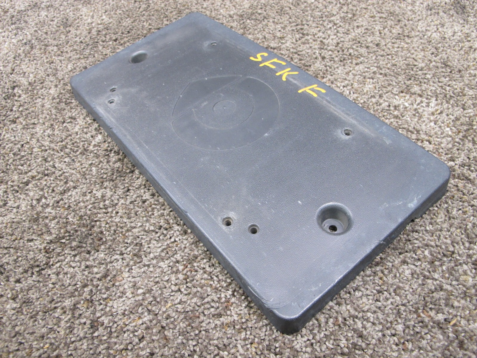 🥇0815 SMART FORTWO W451 FRONT LICENSE PLATE HOLDER A4518890211 OEM eBay