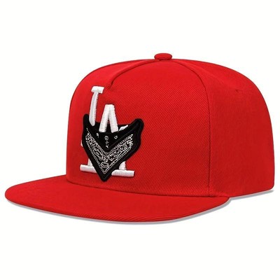 Baseball Cap La Hat Snapback Adjustable Los Angeles Califonia Hip Hop Flat Men