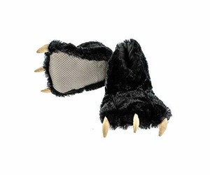 animal paw slippers