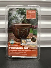Total Pond Container Fountain Kit 3 Nozzle Water Patterns A16531 - New