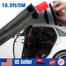 For Jeep B-Shape Car Door Acoustic Protection Seal Rubber Edge Strip Protector