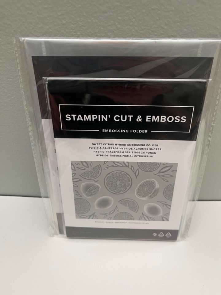 Stampin Up Embossing Folders Big Shot Sizzix - NEW | eBay