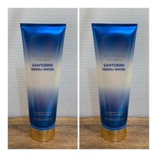 Victoria's Secret SANTORINI NEROLI WATER Fragrance Lotion ~ 8 fl.oz.( Lot of 2 )