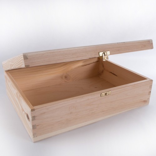 Selection of 100 Large & XL Wooden Storage Boxes / Wood Trunk Chest Crate Box - Picture 160 of 300