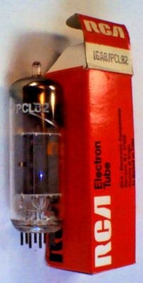 16A8 / PCL82 NOS vacuum tube RCA Great-Britain triode 7-watt pentode