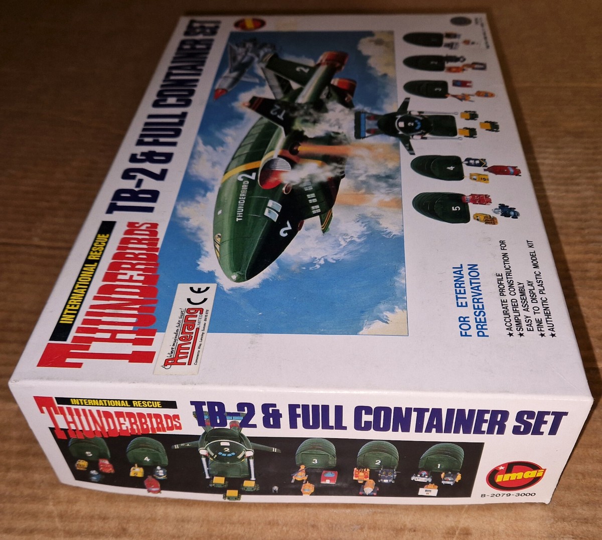 Thunderbirds Imai Thunderbird TB 2 & Full Container Set