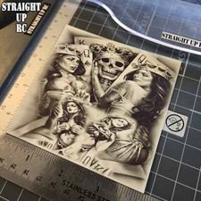 Custom Waterslide Decal - RC Lowrider Airbrus...