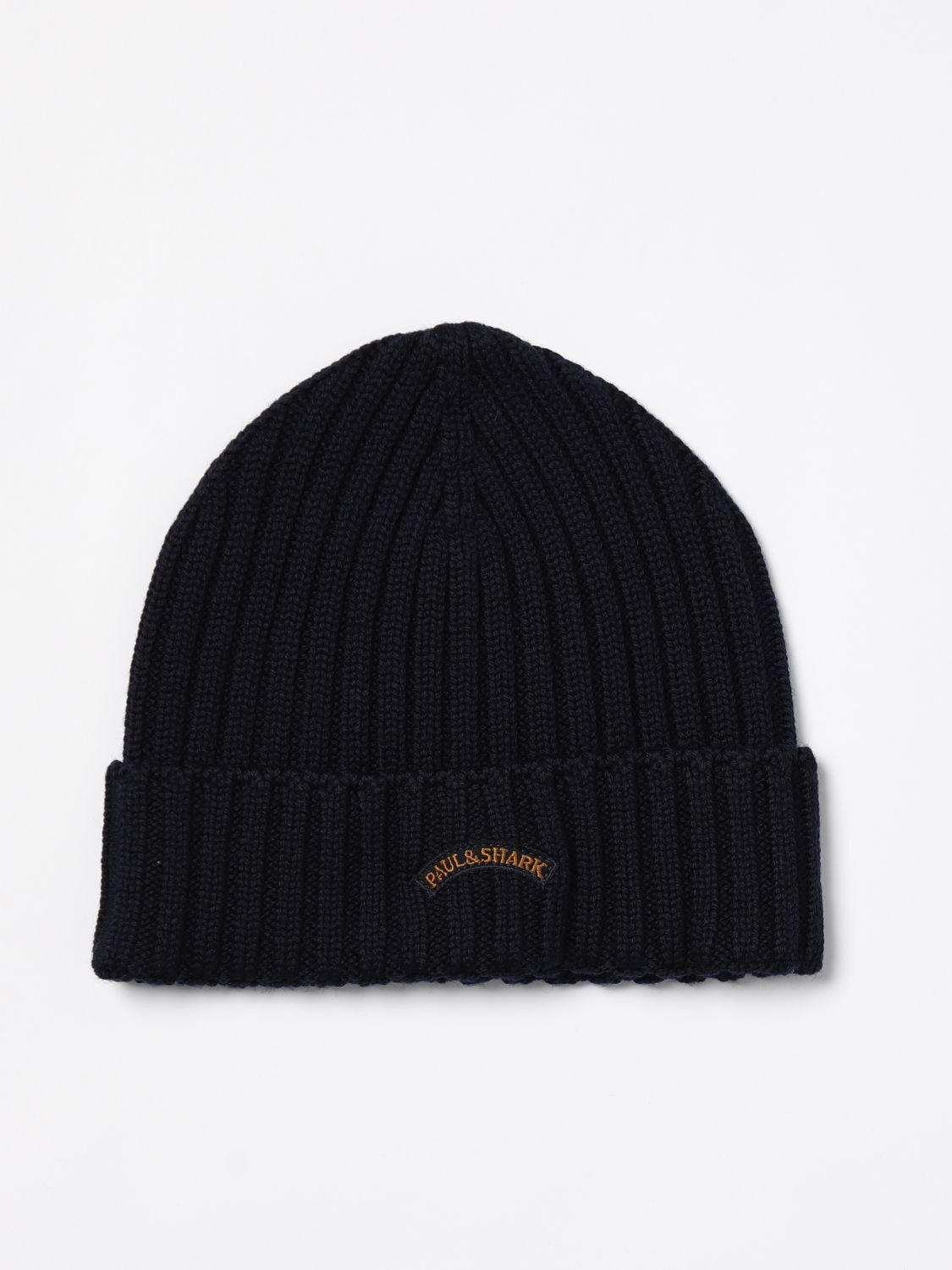 Paul & Shark Gorra De Lana 14317150 Unisex Azul Marino Nuevo FW24/25
