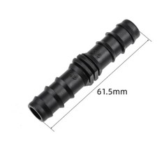 Barb Drip Pipe Connector 16PE Hose Fitting Staright , Plastic 10pcs