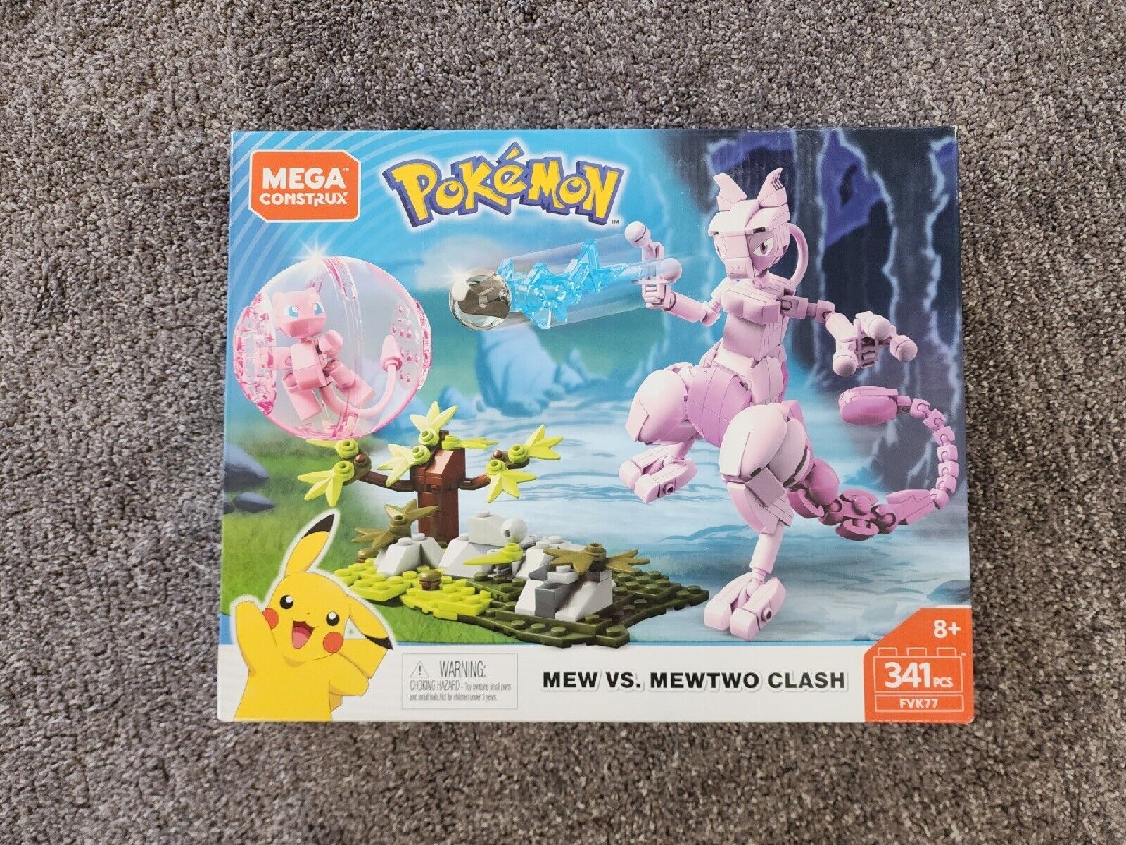 Mega Construx Pokemon FVK77 Mew Vs. Mewtwo Clash