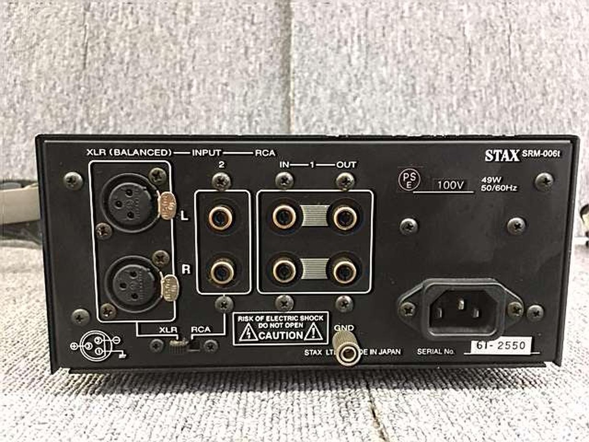STAX SRM-006T/SR-303 Headphone amplifier Very Good from JP STAX SRM-006T/SR-303 Headphone amplifier Very Good from JP