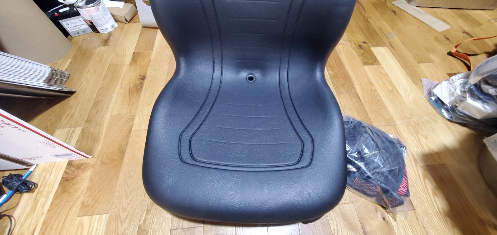Milsco 21" Tall Black Vinyl Tractor Seat Milsco XB200 eBay