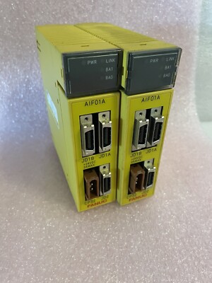 Lot of 2 Fanuc AIF01A  Modules Type A03B-0819-C011