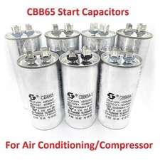 Air Conditioner Compressor Start Capacitor Motor Capacitor CBB65 450VAC/ Cable