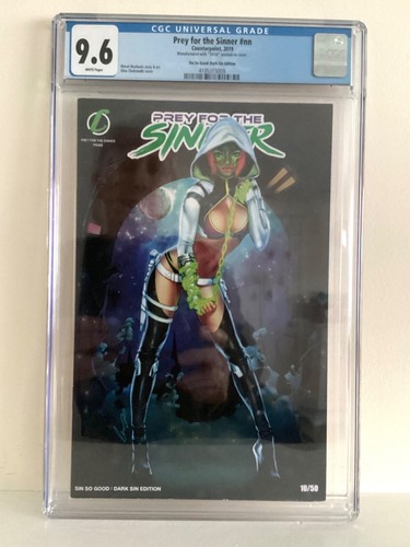 9.6 CBCS Prey For The Sinner #nn Sin So Good: Dark Sin Edition #10/50
