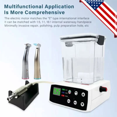 YABANGBANG NSK Style Dental Brushless LED Electric Micro Motor/1:5 1:1 Increasing Handpiece