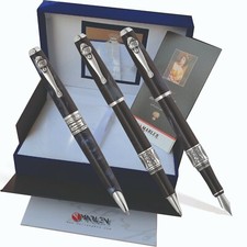 Marlen Set L'Arma di Calliope Slim Carabinieri Penna Stilografica+Roller+Sfera