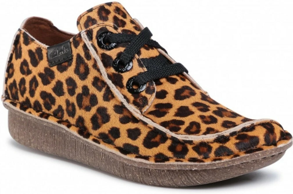 Clarks shoes hotsell leopard print