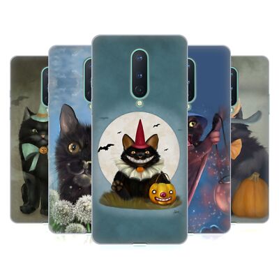 OFFIZIELLE ASH EVANS SCHWARZE KATZEN 2 GEL HANDYHÜLLE FÜR GOOGLE ONEPLUS HANDYS