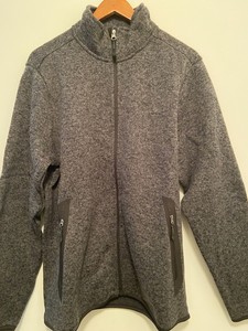 charles river heathered fleece jacket
