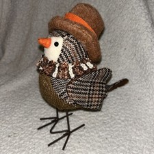 Target Spritz Bird Wheatly Fall Thanksgiving Holiday Decor Brown Orange C2