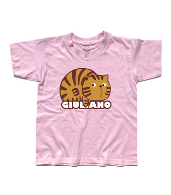 T-shirt bambino gatto Giuliano di Kiss me Licia, Mirko Satomi