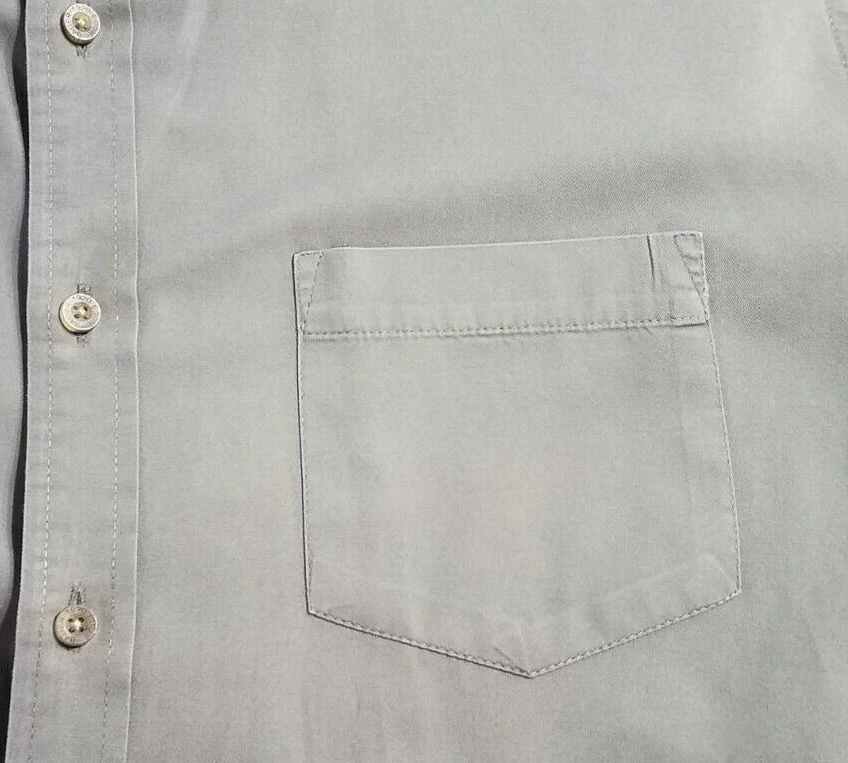 Camisa de vestir para hombre Ralph Lauren calce clásico verde manga larga talla 16,5 Foto 2 de 4